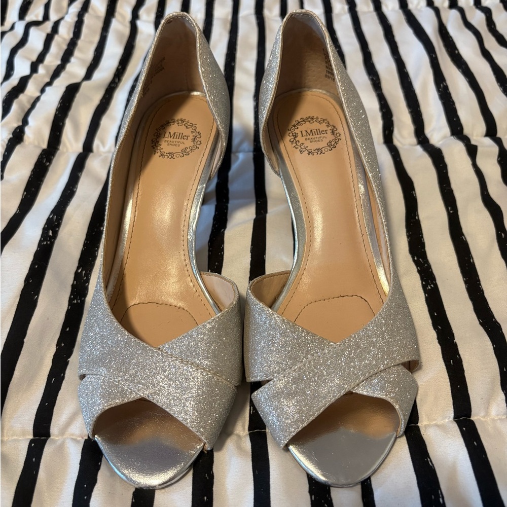 I Miller Sparkly Heels